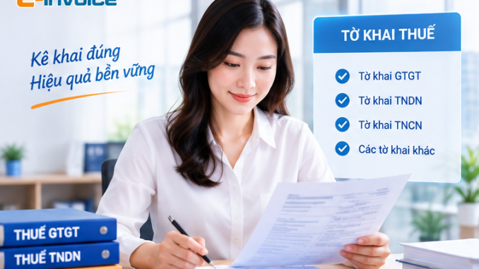 Tờ khai thuế là gì