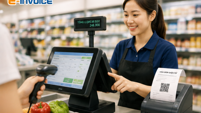 Hóa đơn điện tử khởi tạo từ máy tính tiền là gì?