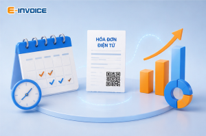 Thời điểm lập hóa đơn điện tử khởi tạo từ máy tính tiền