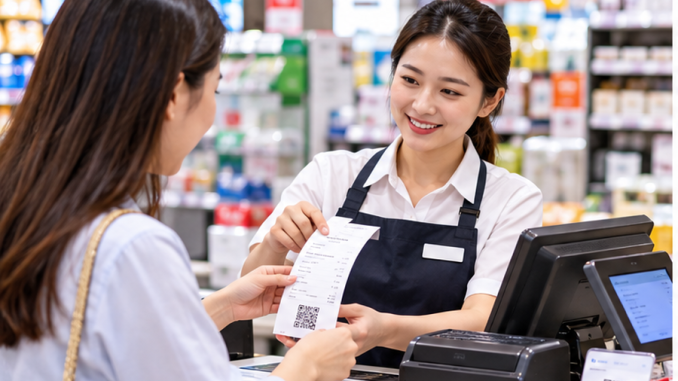 Hóa đơn điện tử khởi tạo từ máy tính tiền